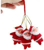 Christmas Decorations| Santa Claus |Christmas Small Santa |Tree Hanging Decoration |Christmas Tree Ornaments Pack of 6