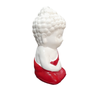 Child Buddha Red Color for Car Dashboard, Gift Item and for Decorative Showpiece - 8 cm (Polyresin)