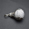 Natural Howlite Crystal Hand And Ball Shaped Men & Women Pendant For Reiki Healing
