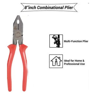 Hand Toolkit Combo - Combination Plier Hand Tools And 12 pcs Long Combination Spanner Set-ht4