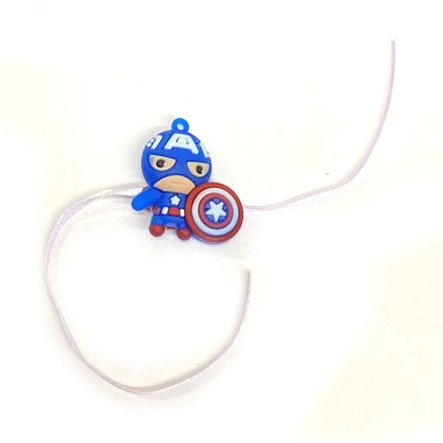 Kids Captain America Rakhi Raksha bandhan Chocolate combo - Beautiful Rakhi