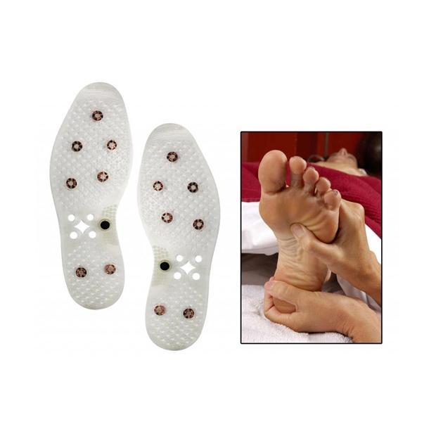 Ratehalf® Acupressure Magnetic Shoe Insole with copper rings - halfrate.in