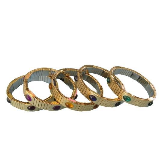 5in1 Bio 5000 Gauss Magnetic Bracelet Pure Solid Copper Turquoise Vishachi  | Magnetic Jewelry Store. Copper/Titanium