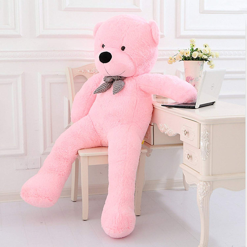 Premium Quality Huggable Teddy Bear, Plush Stuffed 180 cm (6 Feet) Baby Pink Color