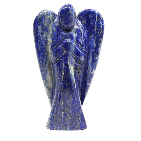 Lapis Lazuli Lucky Angel for Reiki Crystal Stone Healing Therapy Natural Crystal Stone Angel Size 2 Inch approx.