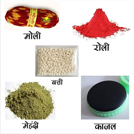 Diwali & Navratri  Pooja Samagri Prayer Kit - PK06