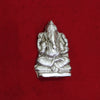 Parad Ganesh Idol Mercury Ganesha Statue for Puja Diwali Home Office - 50-60 grams