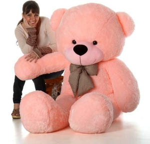 Premium Quality Huggable Teddy Bear, Plush Stuffed 180 cm (6 Feet) Baby Pink Color