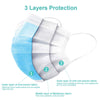 3 Ply Face Mask | Protection Surgical Disposable | Approved I CE, BIS, FDA, SITRA I ISO Certified | Safe |Free Ear Relief Strip