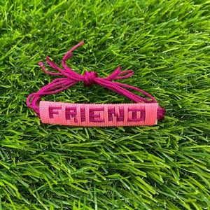 Handmade Friendship Band Threaded Beautiful Unisex Best Gifting, Express your Friendship  - FRD01