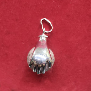 Natural Rhodochrosite Crystal Hand And Ball Shaped Men & Women Pendant For Reiki Healing