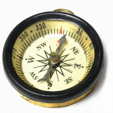 BRASS Finish Magnetic Compass, very useful in FengShui and Vastu Shastra