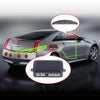 Car Reverse Parking 4 Sensor Security Led Display Silver With Buzzer & Display - halfrate.in