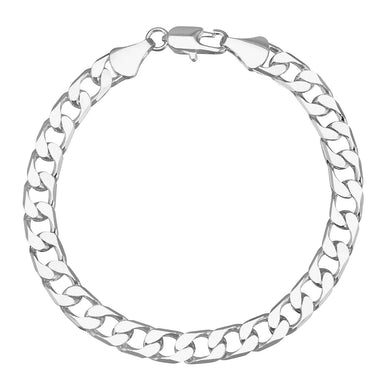 Stylish Stainless Steel Chain Bracelet 8 inches length
