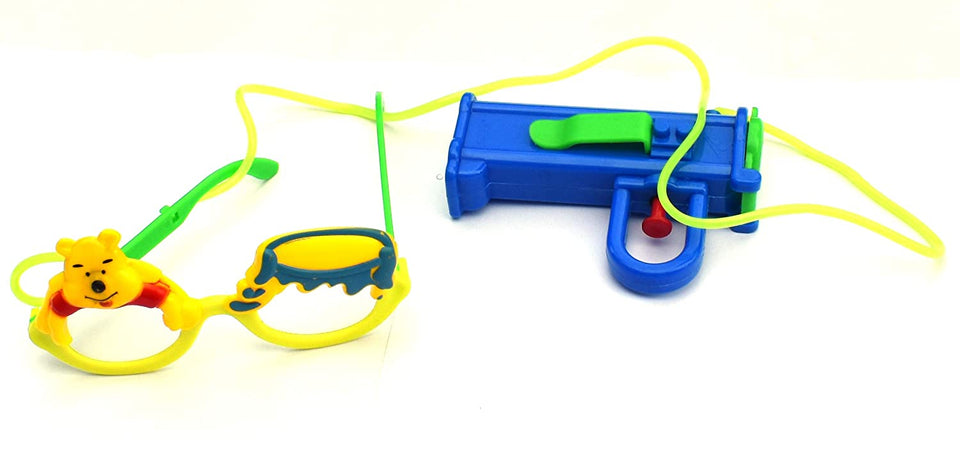 Holi Kids Play Holi Fun Goggles / Eyewear Pichkari with High Pressure Pichkari for Boys and Girls