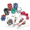 Poker Chips Set 200 Pcs Poker Kit with Aluminum Case Casino Chips 2 Decks of Playing Cards Poker Set