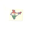 Tricolour Map of India Heart Tattoo for Body Independence day Republic day