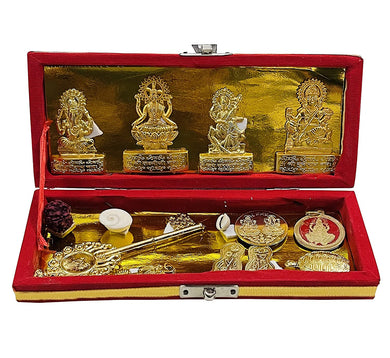 Shree Dhan Lakshmi Kuber Bhandari Sampoorna Kripa Maha Yantra ( 12 Items) for wealth and prosperity