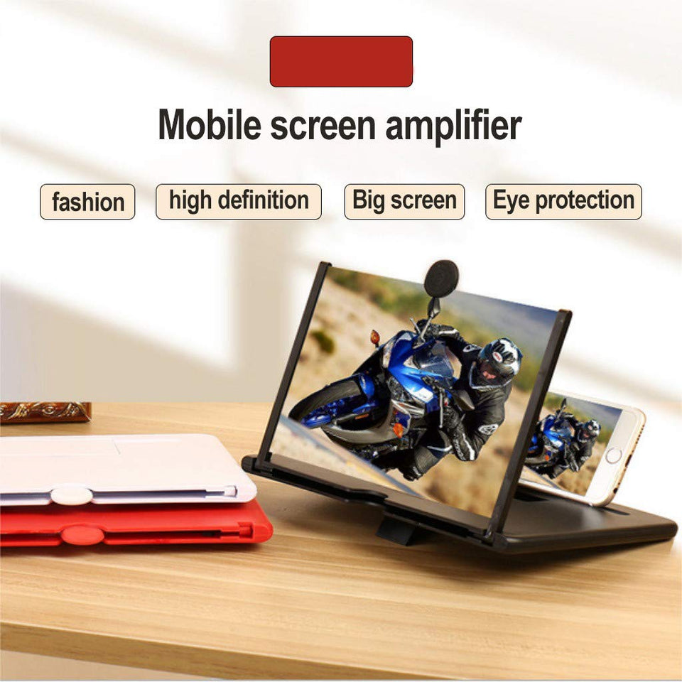 3D Phone Screen Magnifying Amplifier Portable Mobile Cinema Display Enlarged Magnifier Expander for All Smartphones