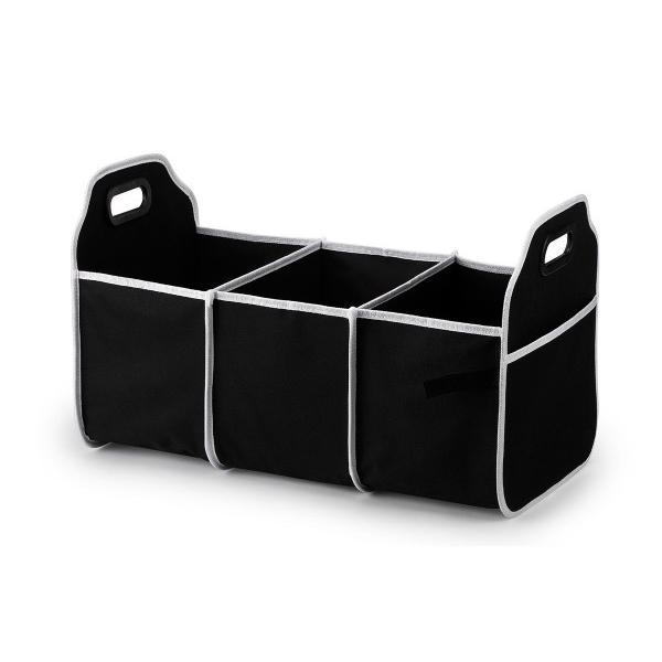 Foldable Travel Car Trunk Boot Organiser (Black) - halfrate.in
