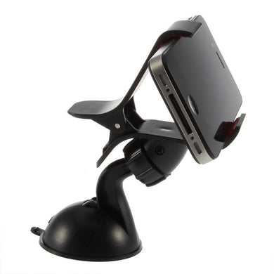 Universal Rotating Mobile Phone Holder Stand Car Mount For Smartphones GPS - halfrate.in