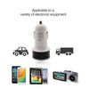 Dual output usb car charger 5v 2.1a 1a dual usb charger compatible with iphone5 6 nokia sony lg gps car charger
