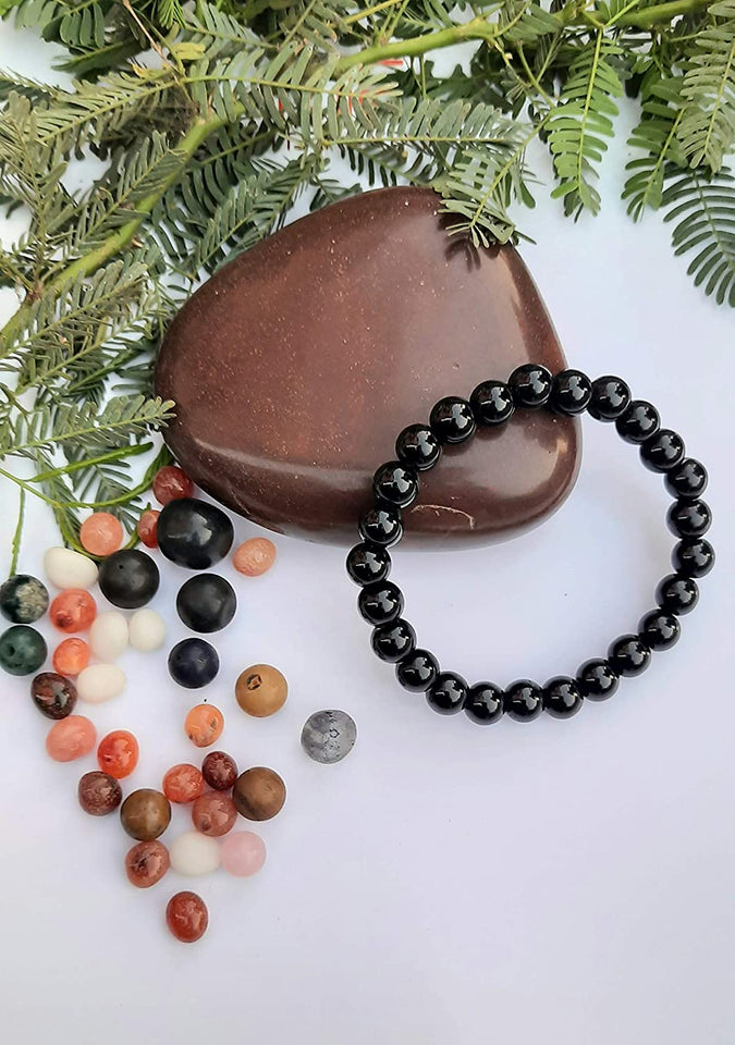 Black Agate Bracelet - symbol of success, protection and courage