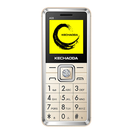 A33 Keypad Dual Sim Mobile Phone with External Memory Slot Display Mobile Phone