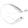 Ekdant® HBS-730 WIRELESS Neckband Bluetooth Wireless Earphones With Mic - White - halfrate.in