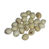 Natural 100% & Rare White Gunja, Chirmi Seeds, Swetha Gunja, Gurivanta, White Rosary Pea, Chanoti,  Latumoni - 11 pcs