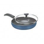 Non Stick Round Fry Pan with Glass Lid (225 MM Diameter)