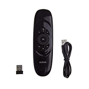AIR Mouse Smart Remote with Keyboard for Android TV Box, Smart Android TV,Mini PC, Laptop, Projector, PS3/4/5 and Xbox