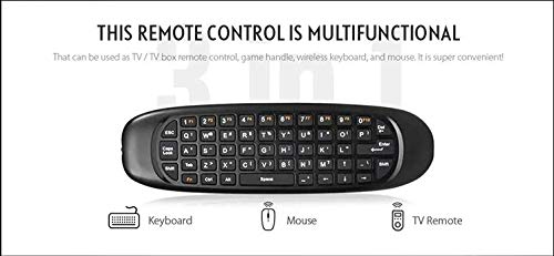 AIR Mouse Smart Remote with Keyboard for Android TV Box, Smart Android TV,Mini PC, Laptop, Projector, PS3/4/5 and Xbox