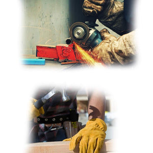 Protective Durable Heat Resistant Welding Work Gloves - halfrate.in