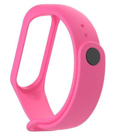 Ratehalf® M3 Band Bluetooth 4.0 Sweatproof Smart and Sleek Fitness Wristband with Heart Rate Monitor Tracker Pink - halfrate.in