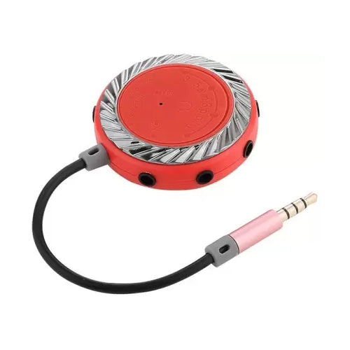 9 Way 3.5mm Stereo Audio Splitter Adapter Headset Headphone Earphone Hub with 20cm Aux Cable