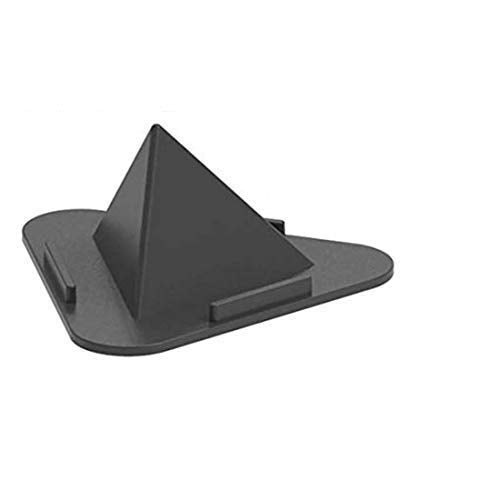 Universal Desk Table Mobile Holder Stand Triangle Pyramid Shape with 3 Different Inclined Angles - Anti Slip, Safe, Mobile Mount, Mobile Stand