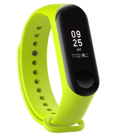 Ratehalf® M3 Band Bluetooth 4.0 Sweatproof Smart and Sleek Fitness Wristband with Heart Rate Monitor Tracker Green - halfrate.in