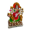 Mata Durga on Lion Idol Handcrafted Handmade Marble Dust Polyresin for Home, Temple, Car Dashboard  -12 cm MS-1
