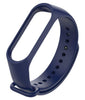 Ratehalf® M3 Band Bluetooth 4.0 Sweatproof Smart and Sleek Fitness Wristband with Heart Rate Monitor Tracker Navy Blue - halfrate.in