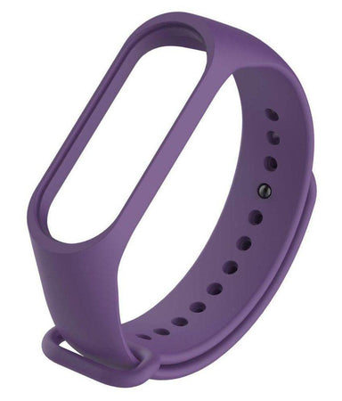 Ratehalf® M3 Band Bluetooth 4.0 Sweatproof Smart and Sleek Fitness Wristband with Heart Rate Monitor Tracker Purple - halfrate.in