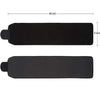 Ratehalf® Sweat Belt Waist Trimmer Slimming Belt (Black) Free Size - halfrate.in