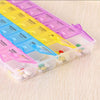Pill Case- 4 Row 28 Squares Weekly 7 Days Tablet Box Holder Medicine Storage Organizer Container - halfrate.in