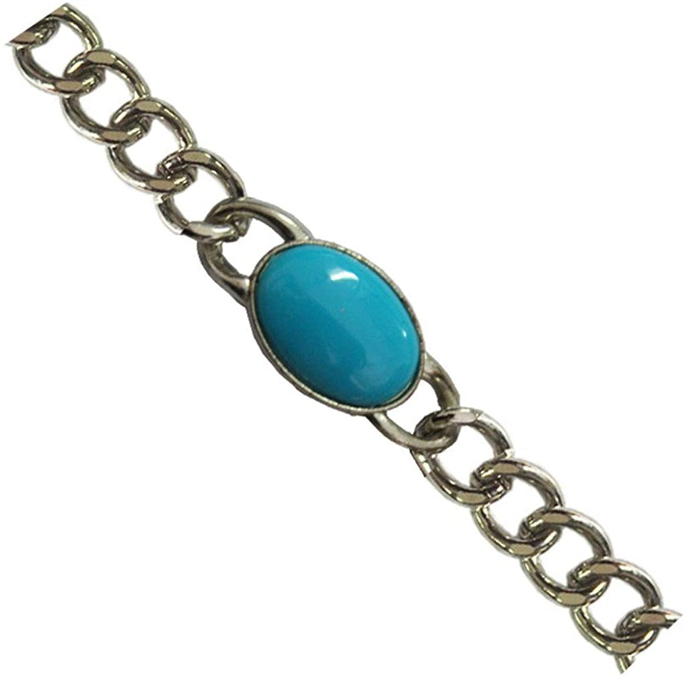 Buy All Stone Salman Khan Bracelet Fancy Turquoise Stone Bracelet Original  Certified Curb Chain Bracelet Firoza Stone Bracelet सलमान खान का ब्रेसलेट  फिरोजा रत्न For Gift Purpose at Amazon.in