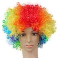 Multi Coloured Malinga Style Hair Cap Wig for All Age Group Free Size , Best for Holi and Stage Drama Show