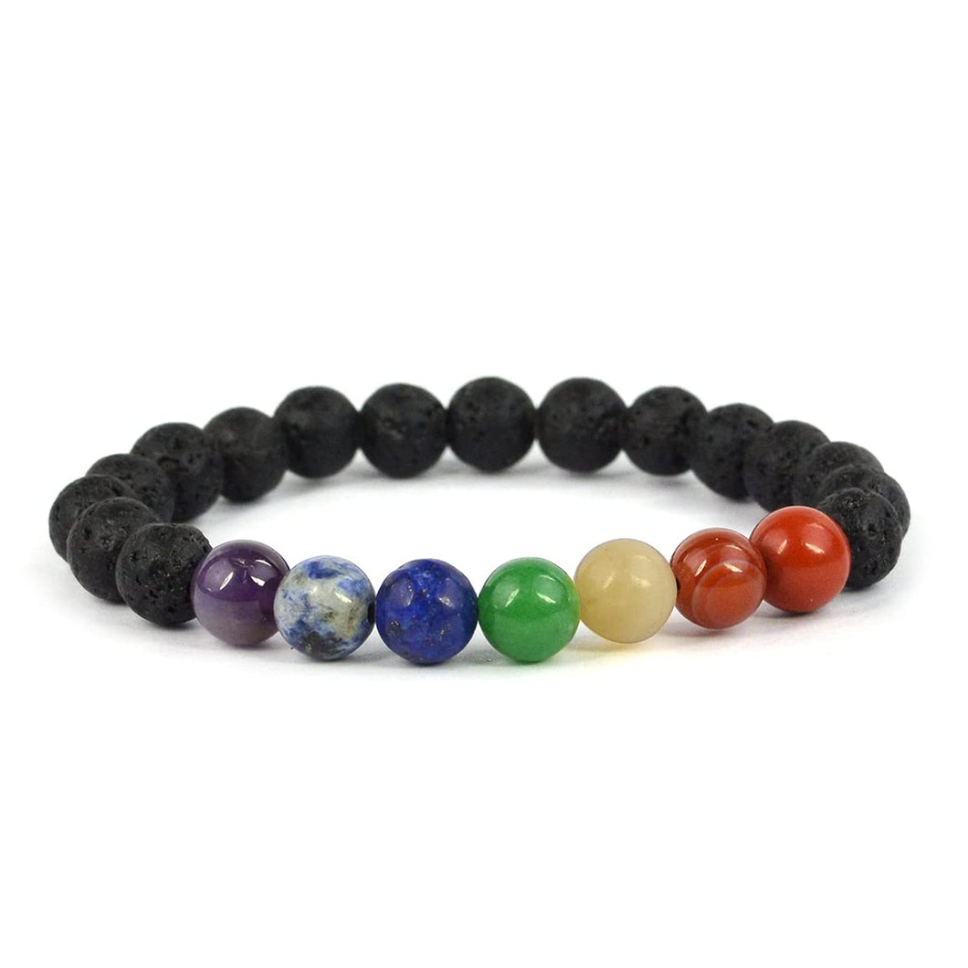 Amazon.com: AITELEI 7 Chakra Healing Bracelets with Real Stones Gemstone Healing  Chakra Bracelet Yoga Meditation Bracelets for Protection, Energy Healing:  Clothing, Shoes & Jewelry