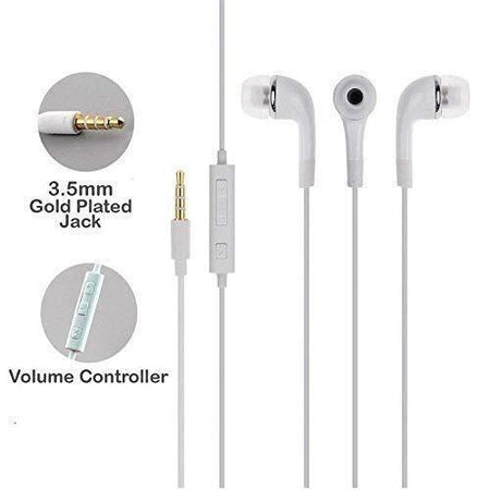 Ekdant® Universal High quality YR In Ear Wired Earphone 3.5 mm Jack and Microphone for Samsung, Oppo, Vivo and many other brands Phones - halfrate.in