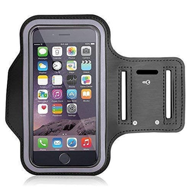 Mobile Phone Armband cell phone Arm band for Running Workout Water Resistant Holder Adjustable for Men Women Black Sports Arm Band Case