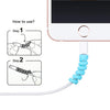 Spiral Charger Spiral Charger Cable Protectors for Wires Data Cable Saver Charging Cord Protective Cable Cover Set of 2