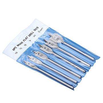 Saleshop365® Set of 6 Flat Drill Bit Set For Wood - halfrate.in